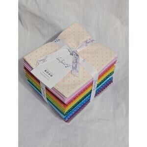 True Colors Tiny Coordinates Fat Quarter Bundle Tula Pink for FreeSpirit Fabrics